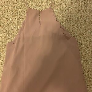 Light purple tank dress